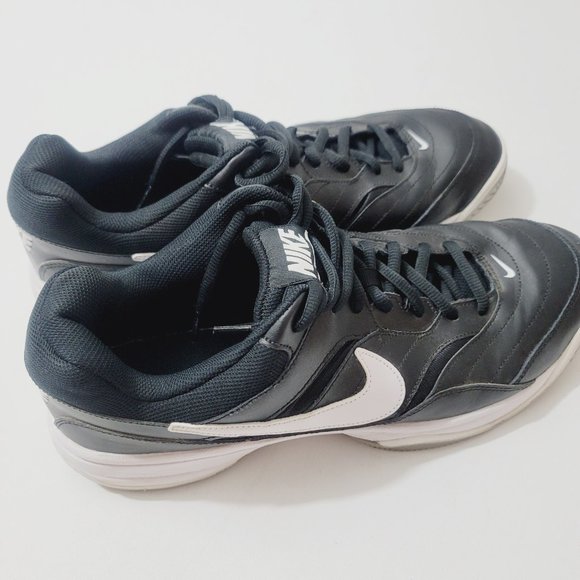 Nike Other - Nike Men's Court Lite Tennis Sneaker Shoes Lace Up Black/White Size 13